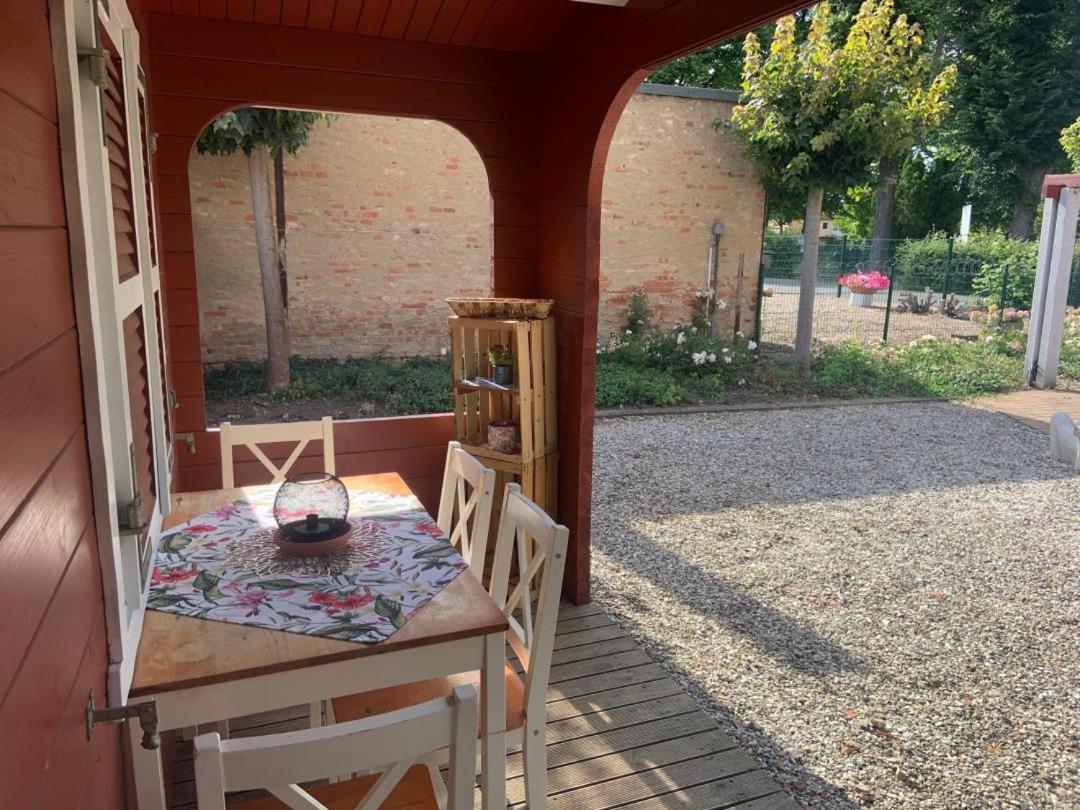 Neu! Ferienhuette Tiny House Villa Schoningen Bagian luar foto