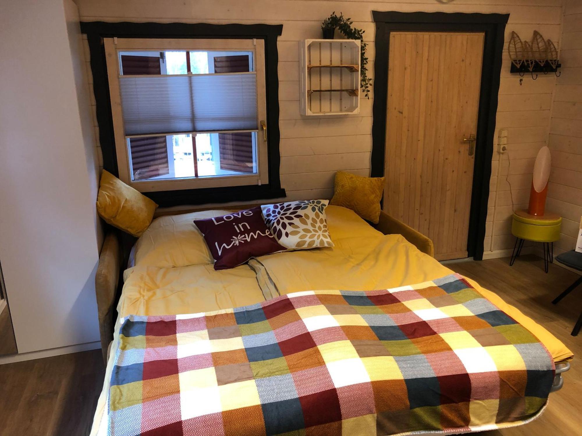 Neu! Ferienhuette Tiny House Villa Schoningen Bagian luar foto