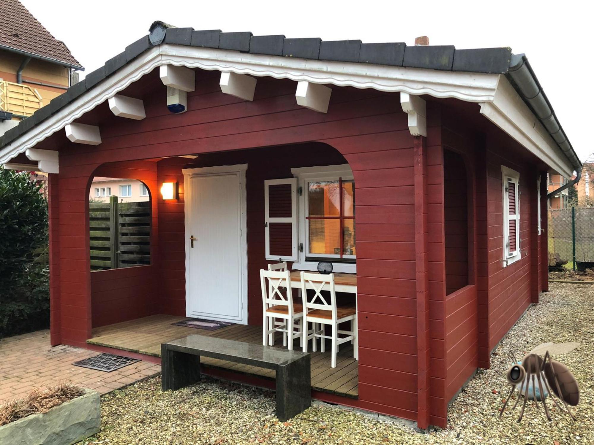 Neu! Ferienhuette Tiny House Villa Schoningen Bagian luar foto
